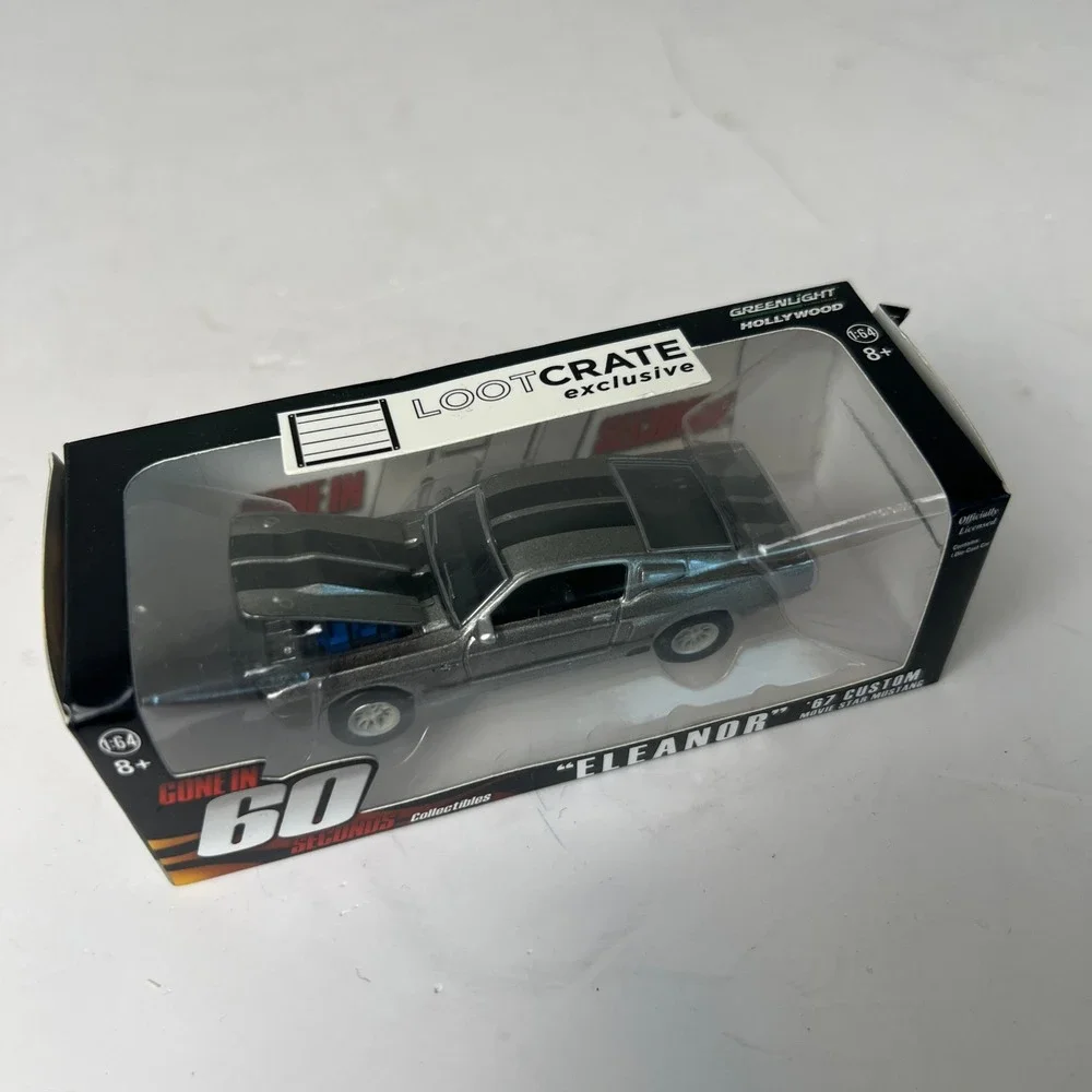 Greenlight Eleanor 67 Custom Mustang Unisex 1:64 Silver Diecast Gone 60 Seconds